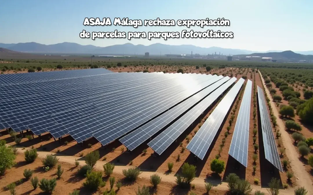 ASAJA Málaga rechaza expropiación de parcelas para parques fotovoltaicos