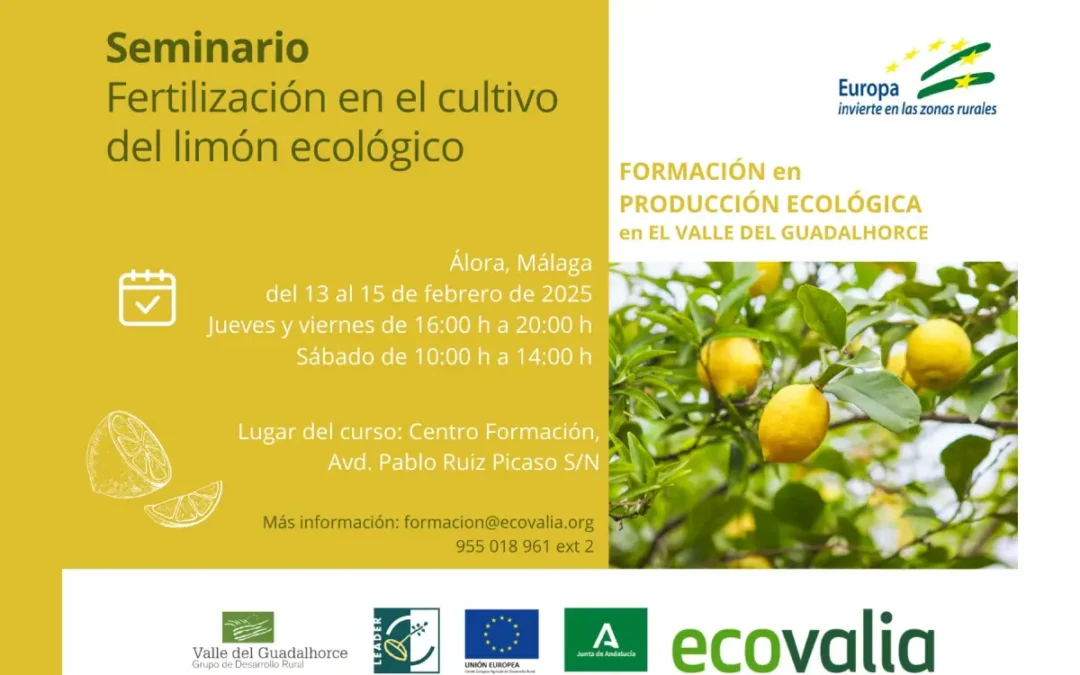 Fertilización Cultivo Limón Ecológico