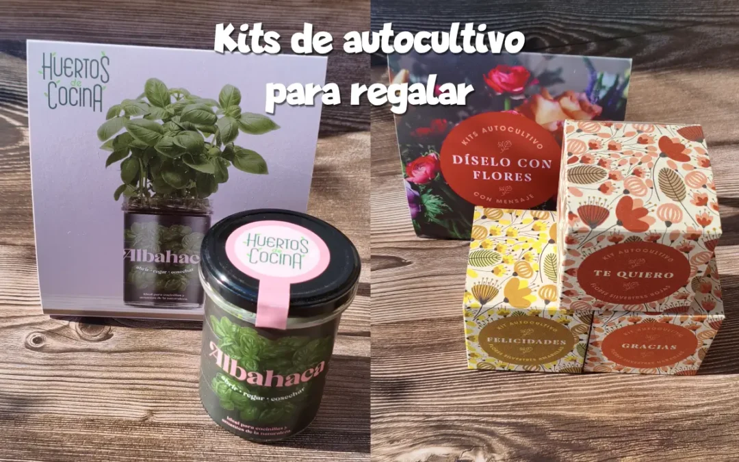 Kits autocultivo para regalar