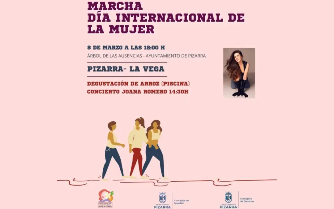 Marcha Día Internacional de la Mujer en Pizarra