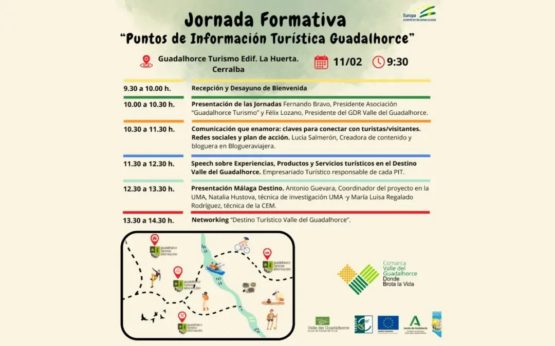 formación Puntos Información Turística Valle del Guadalhorce