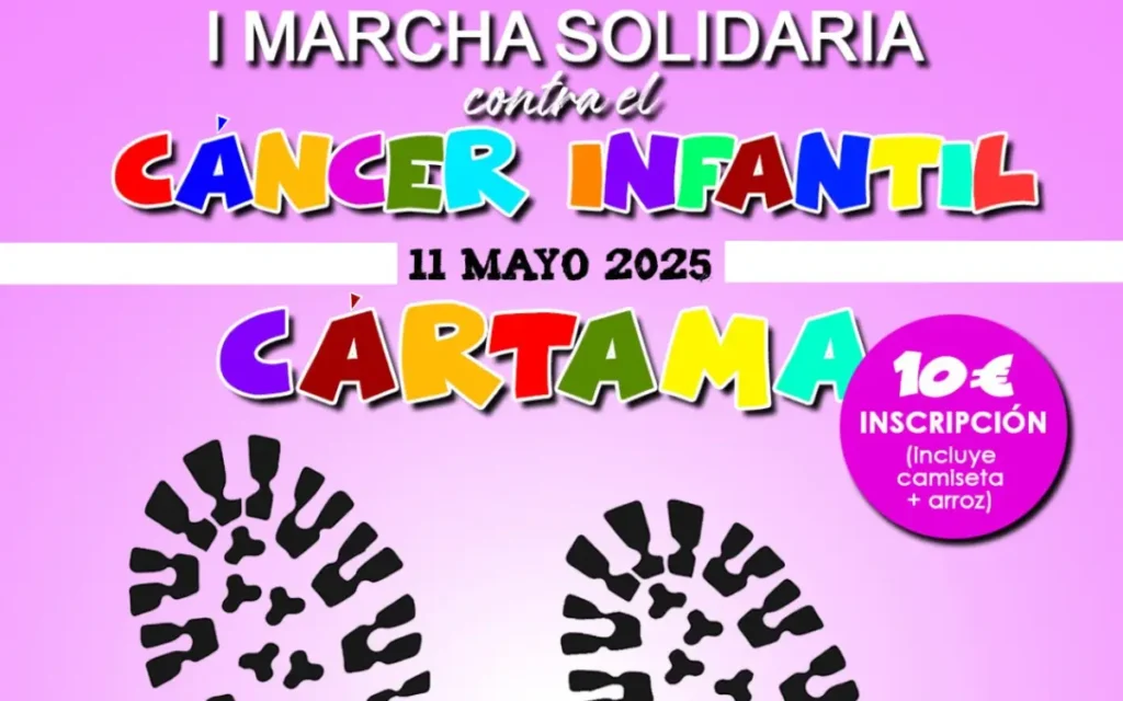 Marcha Solidaria Contra el Cáncer Infantil en Cártama