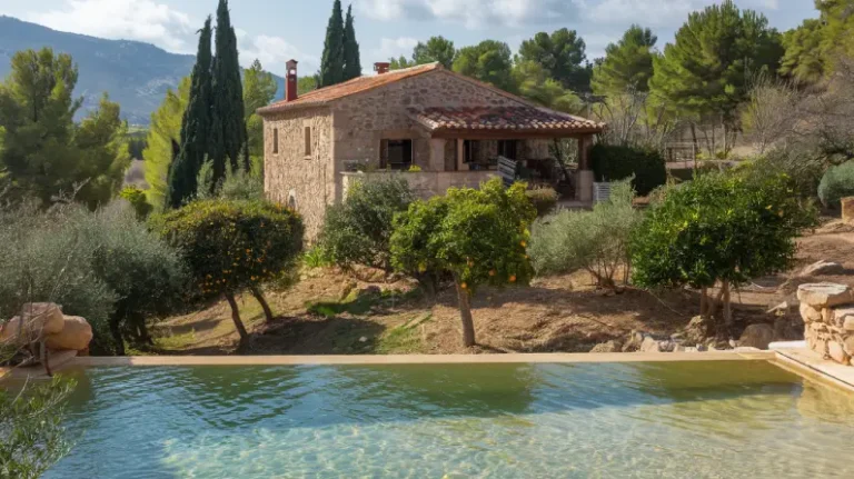 casa rural en el Valle del Guadalhorce