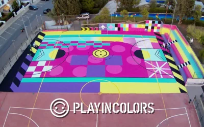 Play in Colors: Alhaurín de la Torre Revitaliza sus Pistas Polideportivas con Arte Urbano