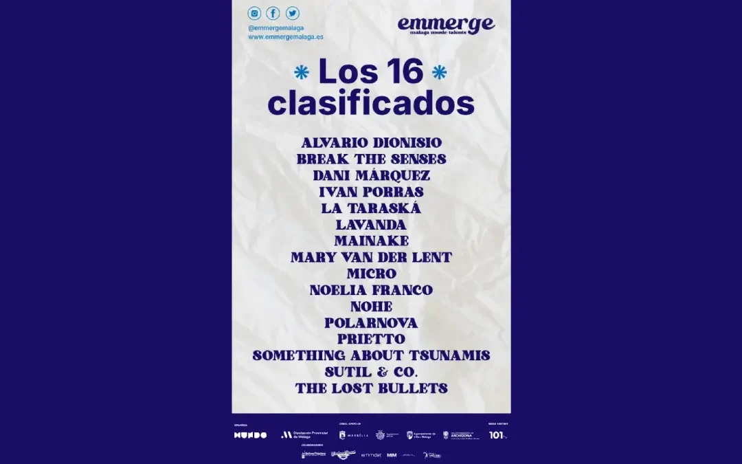 clasificados Emmerge Málaga 2025