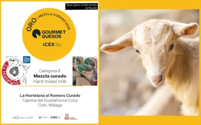 Quesería del Valle del Guadalhorce triunfa como el mejor queso curado mezcla de España