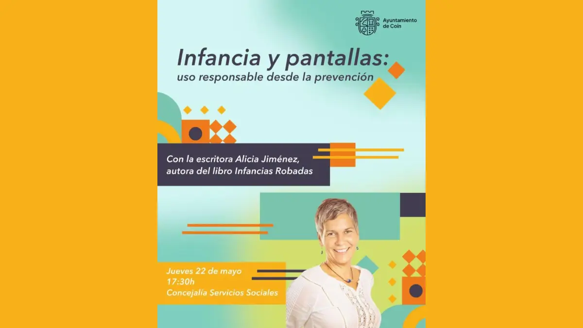 Infancia y pantallas uso responsable con Alicia Jiménez