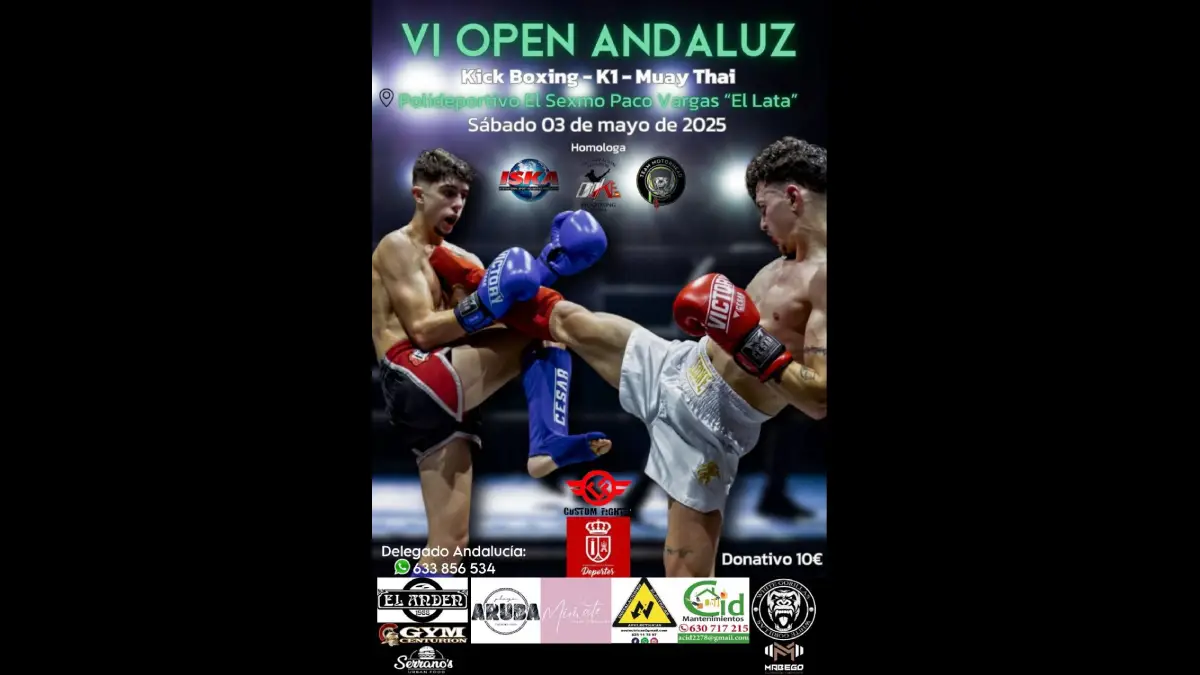 Open Andaluz OMKE Kick Boxing España 2025 en Cártama