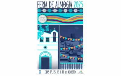Cartel Feria de Almogía 2025 Juan Antonio Caro Fernández gana el concurso