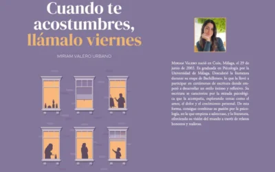 Cuando te acostumbres llámalo viernes de Miriam Valero Urbano sorprende con su mirada psicológica