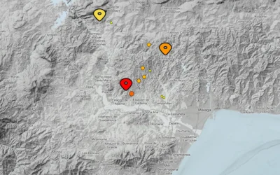 Movimientos sísmicos en el Valle del Guadalhorce