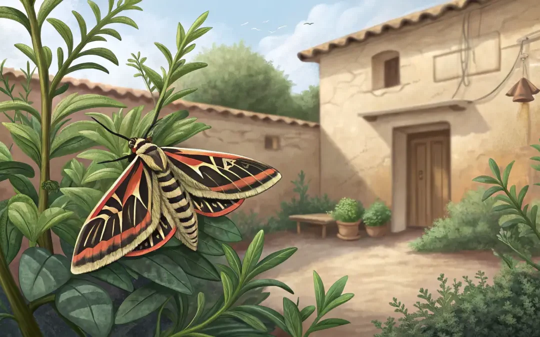 Polillas mariposas nocturnas