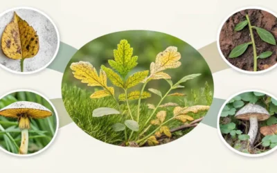 Síntomas de hongos en plantas y soluciones efectivas
