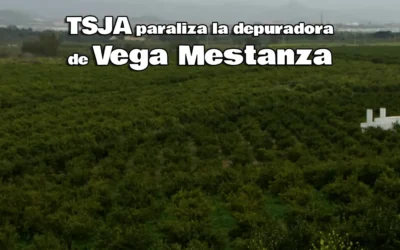 El TSJA paraliza la Depuradora de Vega Mestanza tras estimar el recurso vecinal