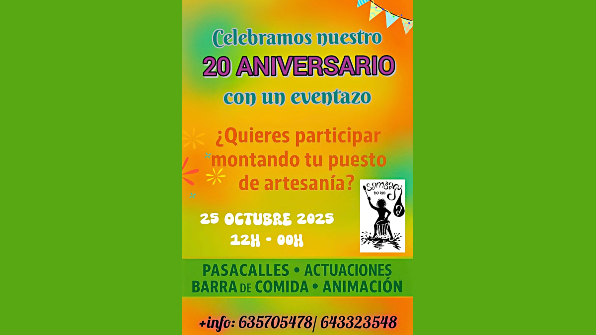 20 aniversario Sanbagua Do Rio Coín