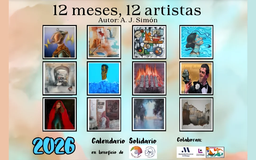 Calendario Benéfico DeColores 2026