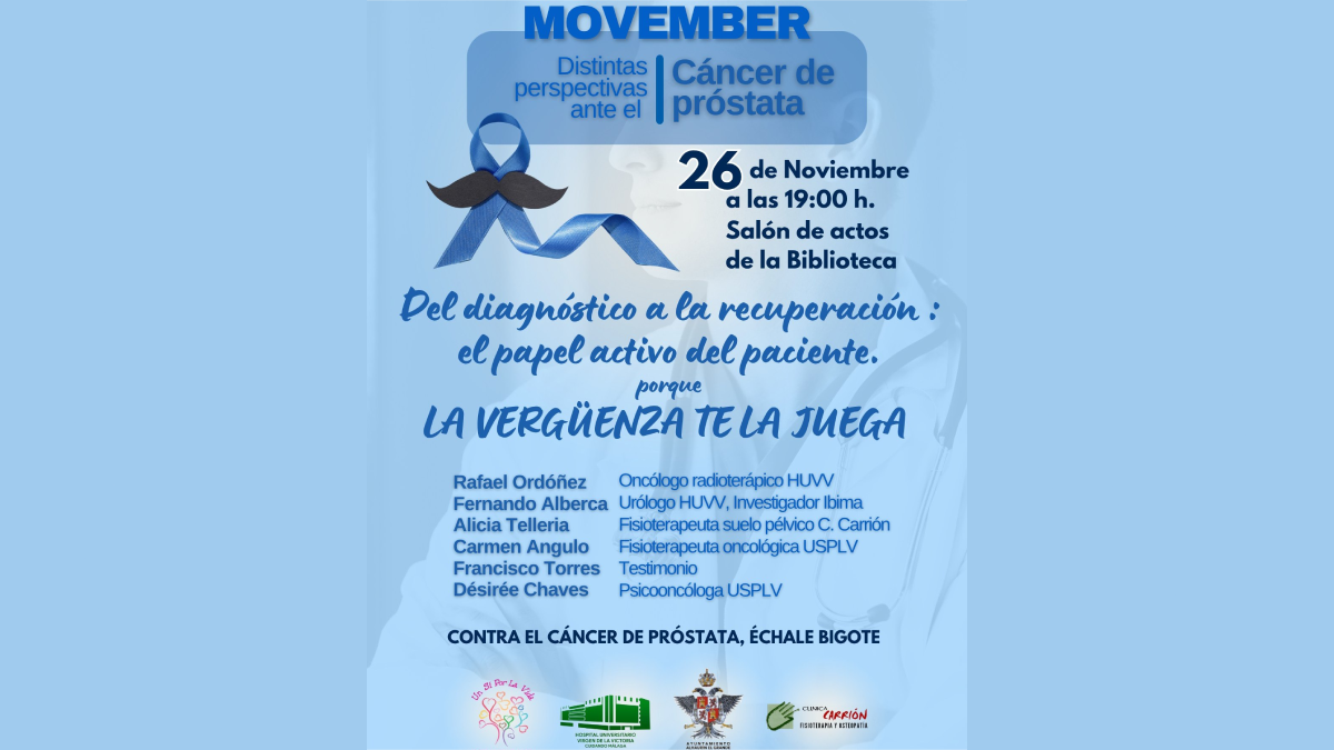 Charla cáncer próstata Alhaurín el Grande 26 noviembre 2025