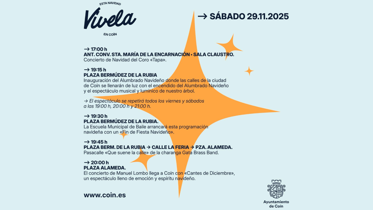 Esta Navidad Vívela en Coín