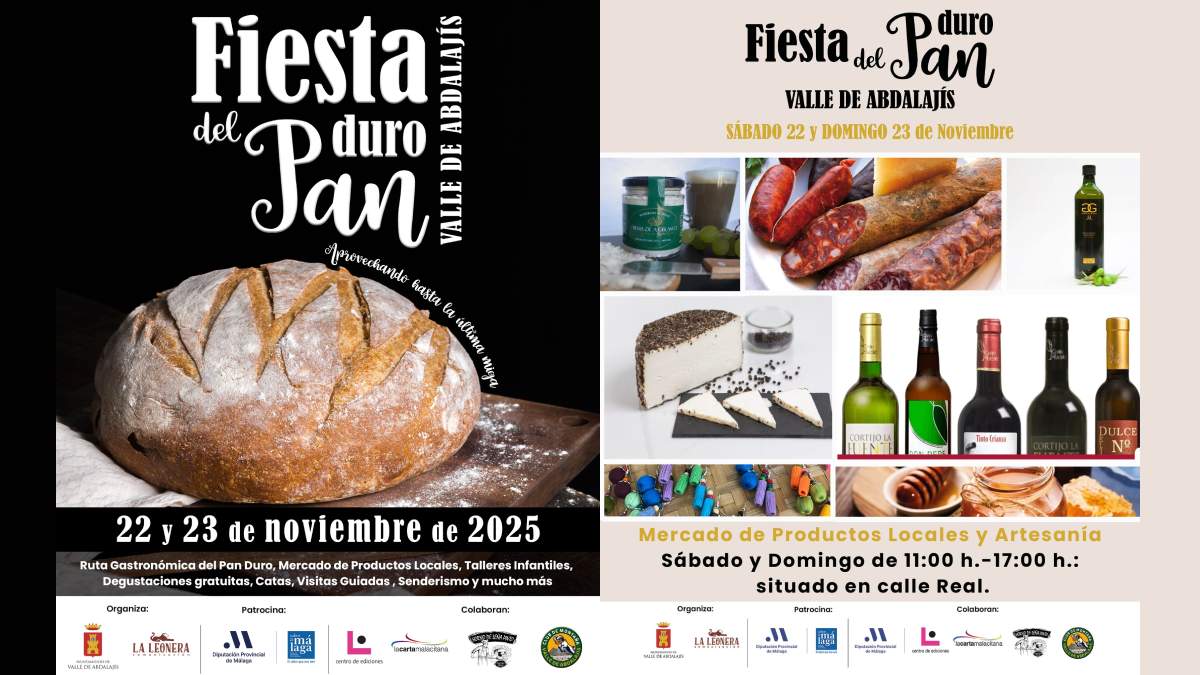 Fiesta del Pan Duro Valle de Abdalajís 2025: Programa Completo