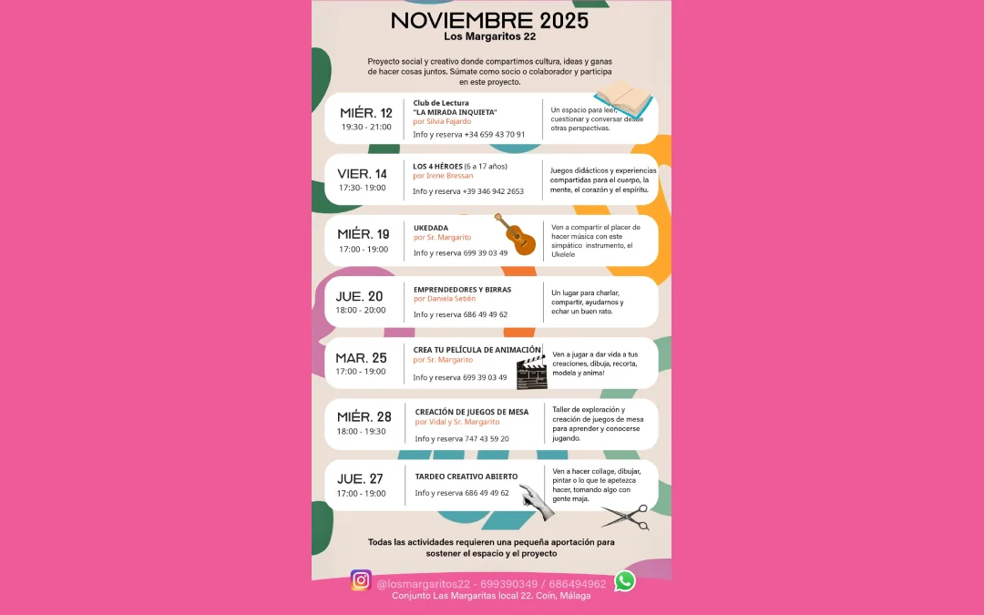 Los Margaritos 22 noviembre 2025