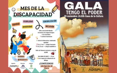 ADISPI celebra su mes de la discapacidad en Pizarra 2025