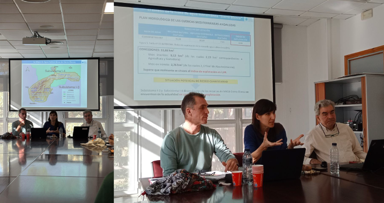 presentación informe acuífero de Coín