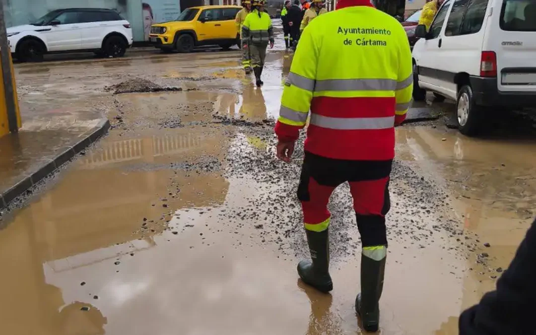 Cártama zona afectada inundaciones