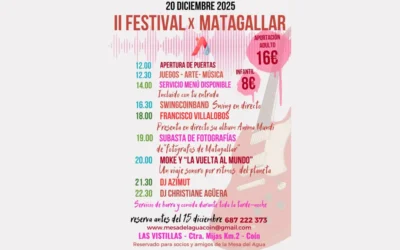 II Festival X Matagallar 2025 en Coín: música, arte y apoyo al acuífero