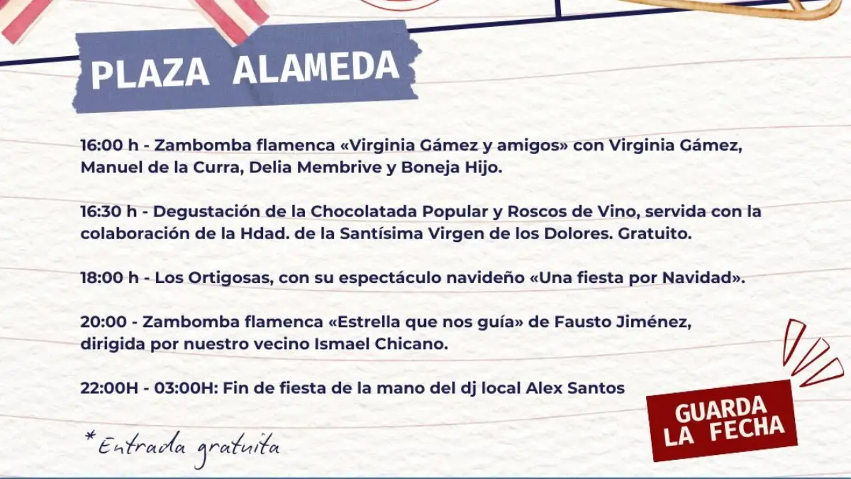 Tardeo de zambombas navideñas en Coín 2025: programa y horarios