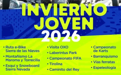 Invierno Joven 2026: 1.000 plazas gratis para jóvenes de Málaga