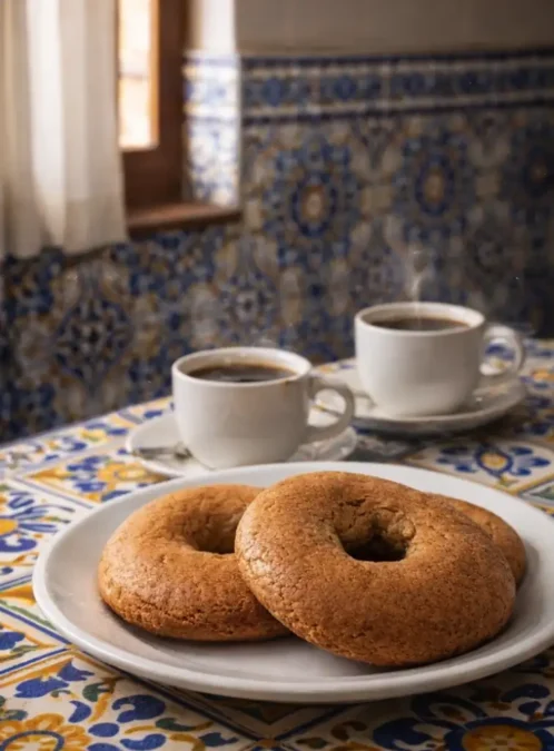 Rosquetes con un buen café