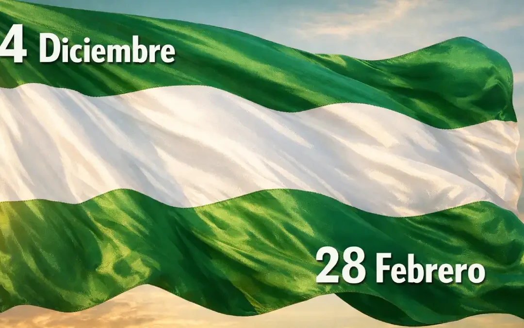 4 de diciembre Día de la Bandera de Andalucía