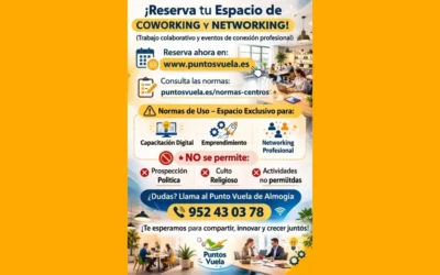 Coworking y networking en Punto Vuela Almogía impulsan el Guadalhorce
