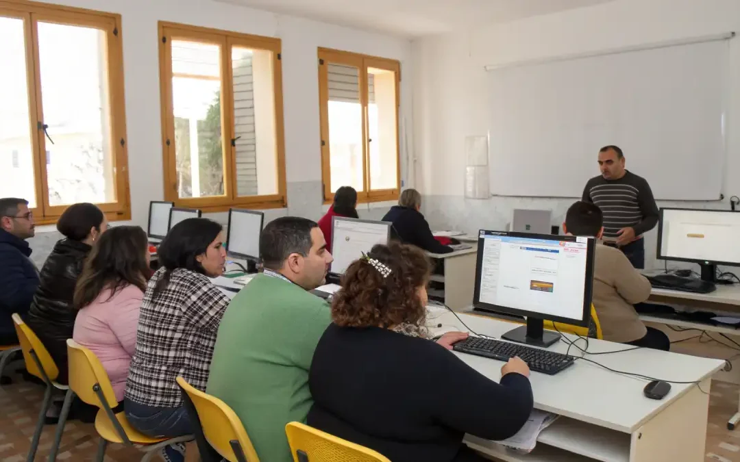 Formación web desempleados Pizarra