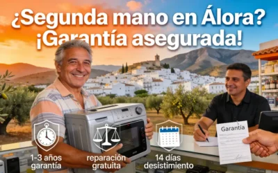 Garantía productos de segunda mano Álora: derechos que protegen tu compra