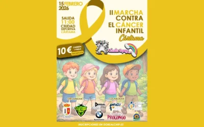 II Marcha Solidaria Contra el Cáncer Infantil Claudia Supery llena de apoyo en Cártama