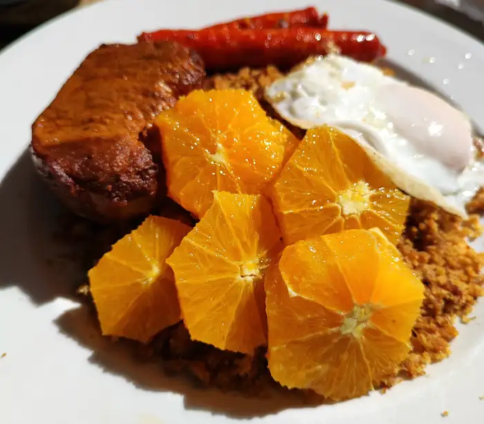 Migas restaurante Los Atanores Valle de Abdalajís