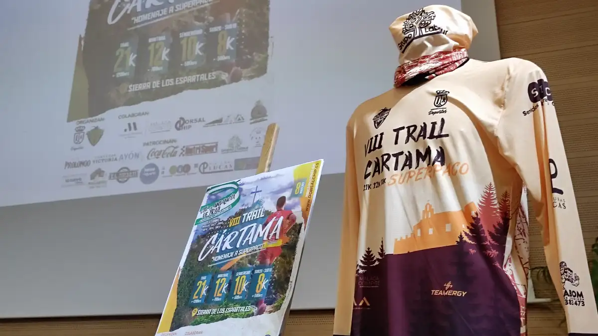 Trail Cártama Superpaco 2026: Campeonato de Andalucía el 8 de marzo