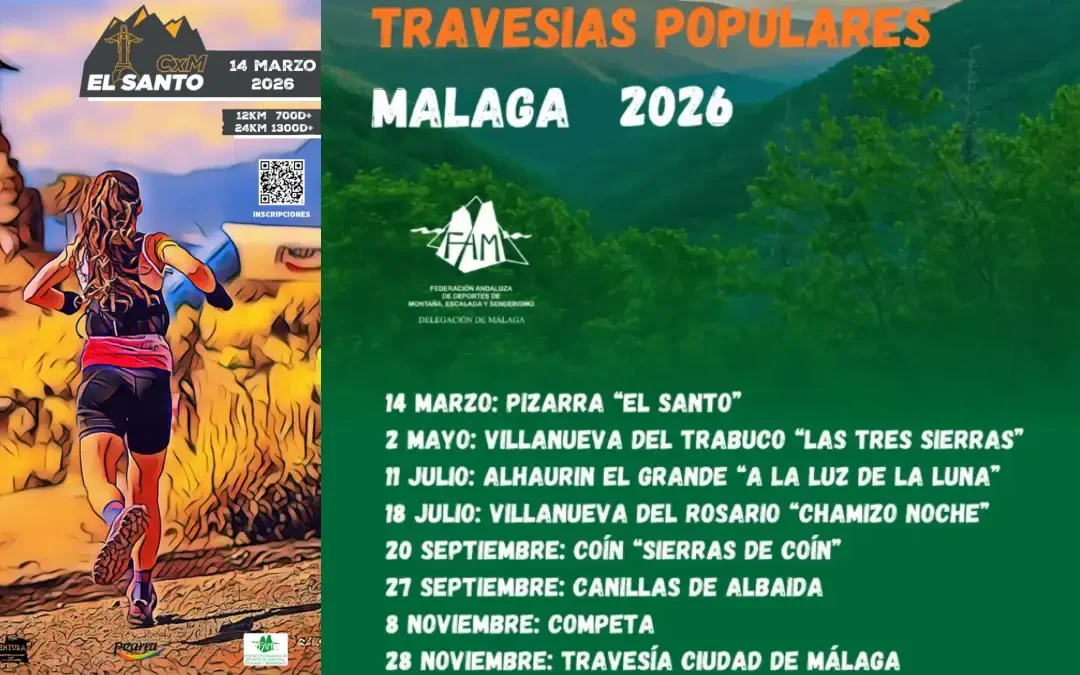 Travesías Populares Málaga 2026