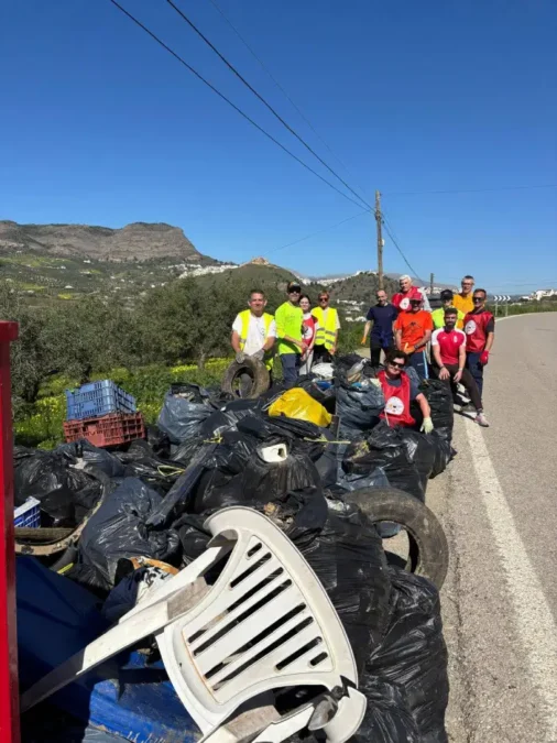 limpieza basuraleza Álora