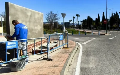 Nuevos monolitos para identificar las urbanizaciones en Alhaurín de la Torre