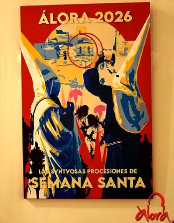 Cartel Semana Santa Álora 2026