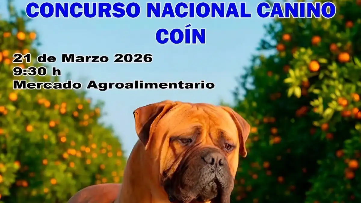 Concurso Nacional Canino Coín 2026