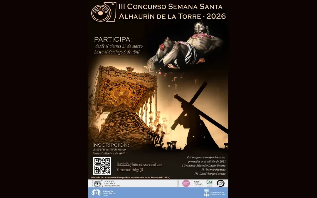 Concurso de Fotografía de Semana Santa 2026 Alhaurín de la Torre