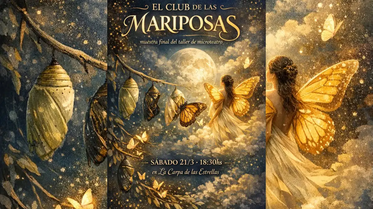 El Club de las Mariposas cierra su taller con microteatro en la Carpa de las Estrellas