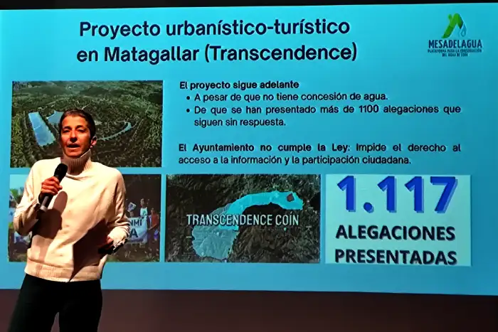 Más de 1110 alegaciones al proyecto Transcendence en Matagallar