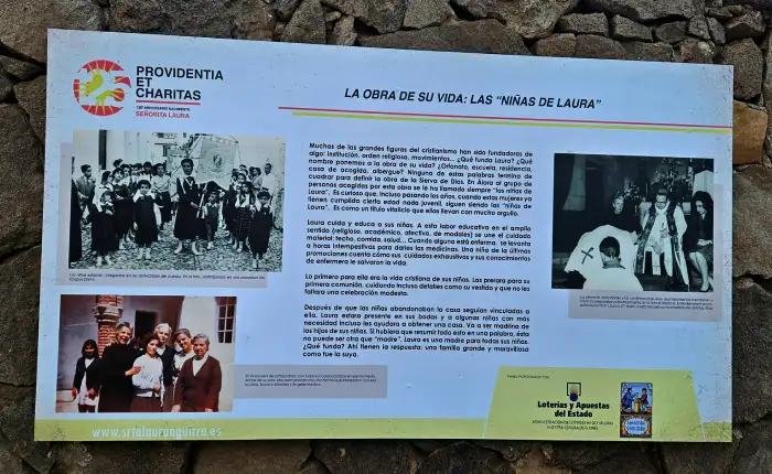 Paneles informativos Exposición 125 Aniversario Señorita Laura Álora
