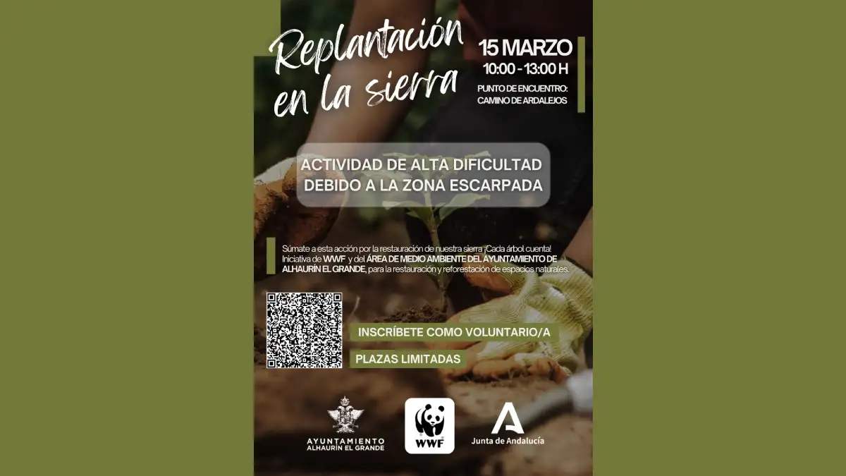Replantación en la Sierra de Alhaurín el Grande 2026