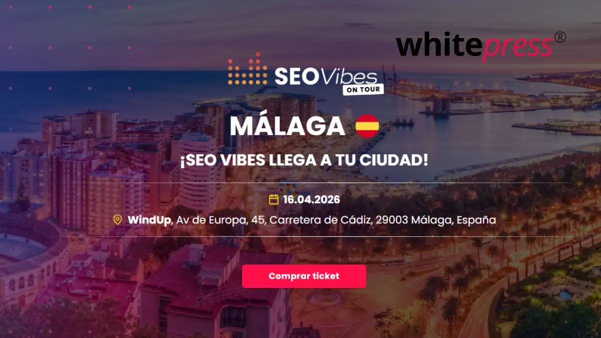 SEO Vibes Málaga 2026 reunirá a la comunidad del marketing digital el 16 de abril