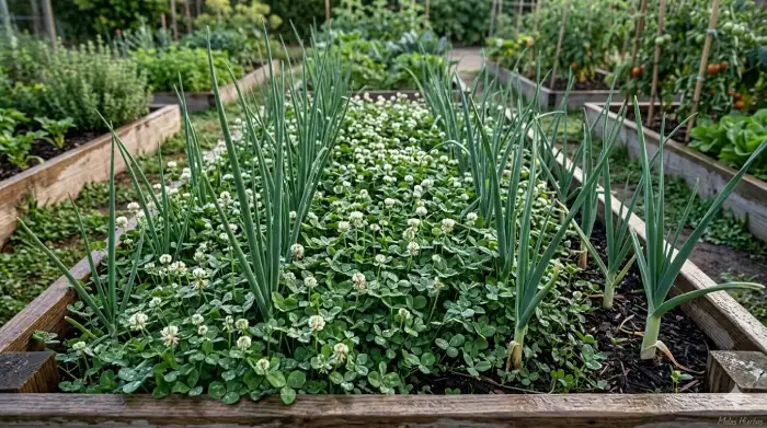 Tréboles visten muchos huertos y huertas